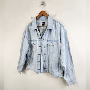 GAP raw hem Denim Jean Jacket